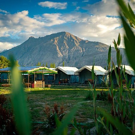 Green Throne Camp Bed & Breakfast Leh Exterior photo